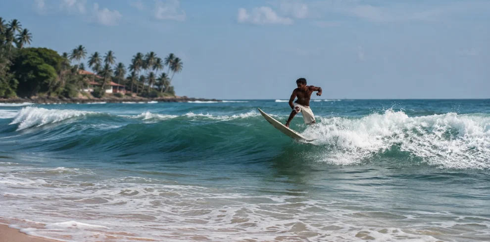 surfing sri lanka southern beaches loomra tours